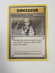 carte pokémon dresseur indice du prof. chen 84/108