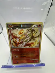 carte pokémon : feunard 7/123 holo hgss heartgold soulsilver