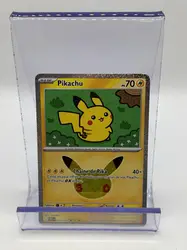 carte pokémon pikachu 12/30 30 ans
