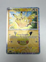 carte pokémon pikachu 15/30 037/128 - 30ans