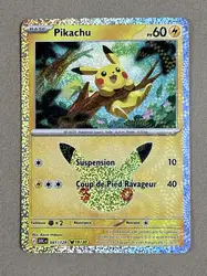carte pokémon pikachu 19/30 041/128