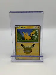 carte pokémon pikachu 23/30 30 ans