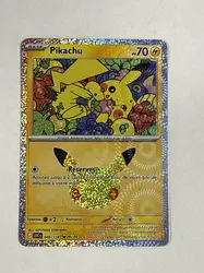 carte pokémon pikachu 26/30 048/128 - 30 ans