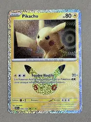 carte pokémon pikachu 27/30 049/128