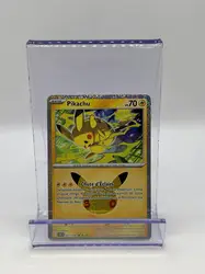 carte pokémon pikachu 29/30 30 ans