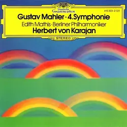cd gustav mahler - edith mathis, berliner philharmoniker, herbert von karajan - 4. symphonie (1987)