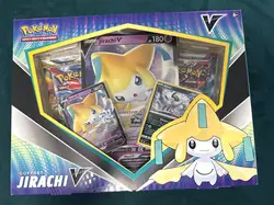 coffret pokémon jirachi v - 2022 - 1 stars etincelantes - 1 evolutions à paldea - 2 flammes obsidiennes