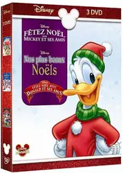 dvd coffret - fêtez noël avec mickey et ses amis + fêtez noël avec donald et ses amis + nos plus beaux noëls