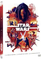dvd star wars ep 1 - 3