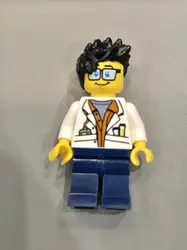 figurine lego city scientifique de la jungle cty0788 du set 60161