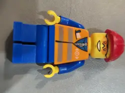 figurine lego ouvrier de chantier 10750 junior city