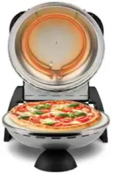 four à pizza g3 ferrari 31 cm delizia 12g1000605 argent