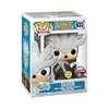 funko pop! games - sonic the hedgehog 30th - silver the hedgehog - brille dans le noir - figurine en vinyle à collectionner - idée