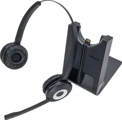 jabra pro 920 duo casque sans fil arceau bureau/centre d'appels noir
