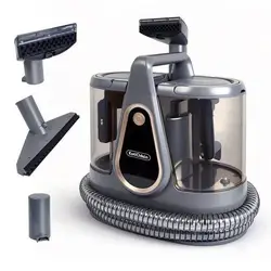 jeu ds koticidsin nettoyeur canapé 550w 18kpa, réservoir d'eau de 2200 ml+ 900ml, tapis, canapé, matelas & voiture