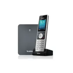 jeu nes yealink w76p - téléphone sans fil/téléphone voip avec id d'appelant - 1900 mhz - dect - (conférence) à trois capacité d'ap