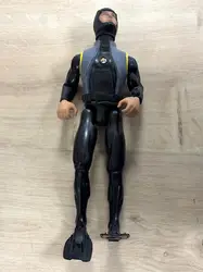 jouet figurine action man - plongeur sous-marin  - 2002 - hasbro