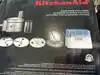 kitchenaid ksm2fpa accessoire robot culinaire, kit de dés, argent