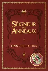 livre le seigneur des anneaux la collection de pin's officielle !