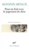 livre pour en finir avec le jugement de dieu