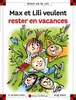 livre veulent rester en vacances