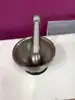 mortier & pilon inox - mastrad - argent - inox