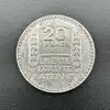 pièce 20 francs turin 1933 argent 680 millième 19,97g