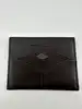 porte-cartes ba&sh cuir lisse marron