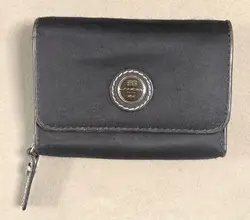 porte monnaie lancel en toile et cuir