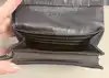 porte monnaie lancel en toile et cuir