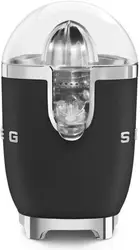 presse - agrumes 70w noir mat années 50 - cjf01blmeu - smeg