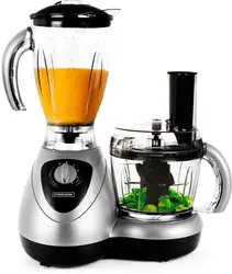 robot multifonction 500w le_partenaire_xl_silver_black de kitchencook