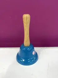 sonnette de table bleu