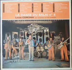 vinyle louis corchia son accordéon, son orchestre et ses chanteurs - la danse du balai n° 4
