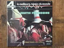 vinyle stanley black, son orchestre et ses choeurs - exotic percussion (1982)