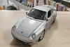 voiture miniature 1/18 anson - porsche 911 turbo gt2 - grise