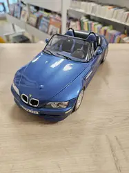 voiture miniature 1/18 burago bmw m roadster 1996 - bleu