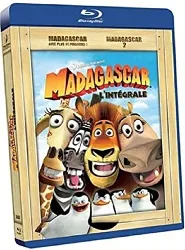blu-ray madagascar - l'intégrale - pack - blu - ray