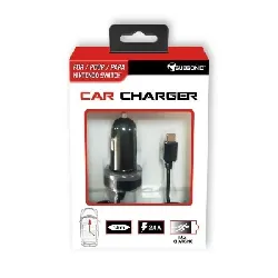 chargeur voiture subsonic pour switch   fast charge