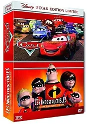 dvd cars + les indestructibles - édition limitée