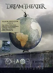 dvd dream theater : chaos in motion 2007 - 2008 - deluxe collector's edition (2 dvd & 3 cd)