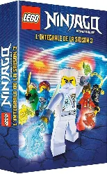 dvd lego ninjago, les maîtres du spinjitzu - saison 3 - réinitialisé : la bataille pour ninjago city