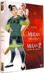 dvd mulan + mulan 2 - pack
