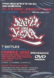 dvd official french battle of the year 2002