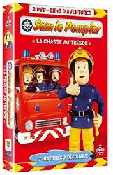 dvd sam le pompier - la chasse au trésor + apprentis sauveteurs - pack