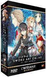 dvd sword art online - saison 1, arc 1 (sao) - édition gold