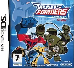 jeu ds transformers animated