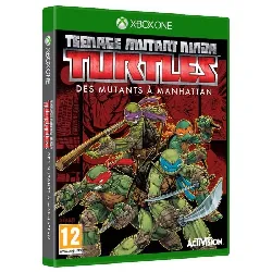 jeu microsoft xbone teenage mutant ninja turtles: des mutants a manhattan
