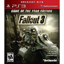 jeu ps3 fallout 3 game of the year edition