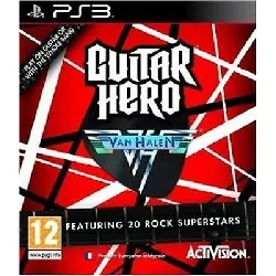 jeu ps3 guitar hero - van halen